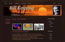 Bill Kaysing tribute website